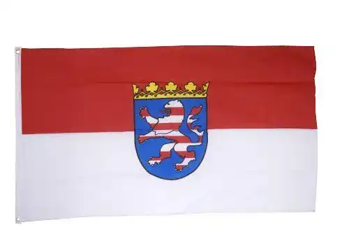 Hessen-Flagge Flaggenfritze ® Fahne Flagge Hessen 90 x 150 cm