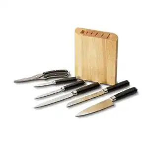 Echtwerk-Messerblock ECHTWERK EW-MB-0385 Damastmesser Set
