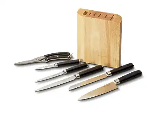 Echtwerk-Messerblock ECHTWERK EW-MB-0385 Damastmesser Set