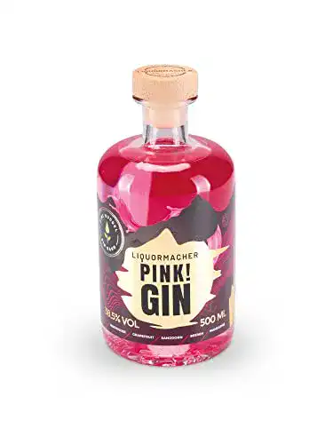 Pink Gin Liquormacher Pink! Gin fruchtig-frisch I milder Gin-Genuss