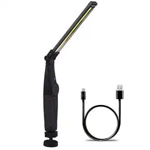 Werkstattlampe AuRiver Arbeitsleuchte LED Akku, Magnet Faltbar