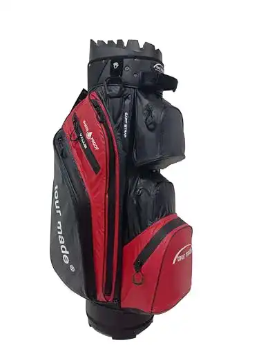 Wasserdichte Golfbags tour-made Waterproof Wasserdicht WP14TEX V2 Organizer Trolleybag