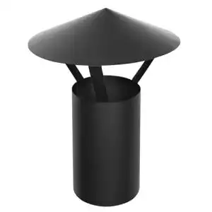 Kaminhaube raik 130120013 Rauchrohr 150mm, Regenhaube