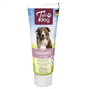 Futtertube Hund Tubi dog Leberwurst 6 x 75g