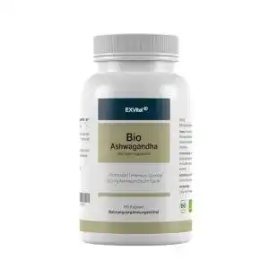 Bio-Ashwagandha-Kapseln Exvital premium, 180 Kapseln