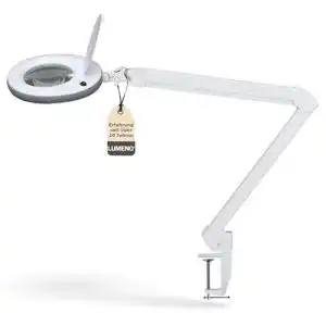 Lupenleuchte Lumeno LED Lupenlampe Arbeitsplatzlampe