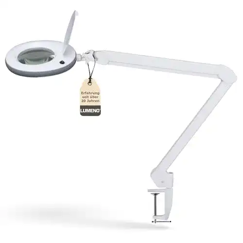 Lupenleuchte Lumeno LED Lupenlampe Arbeitsplatzlampe