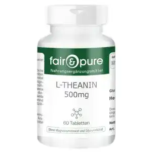 L-Theanin Fair & Pure ® – Tabletten 500mg – vegan