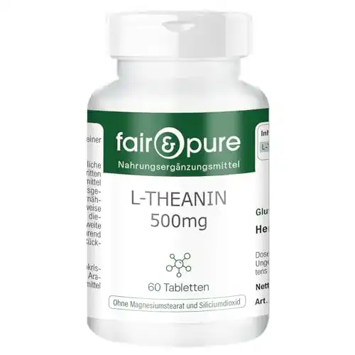 L-Theanin Fair & Pure ® – Tabletten 500mg – vegan