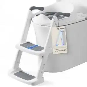 Toilettentrainer DEANIC Toilettensitz Kinder, mit Leiter