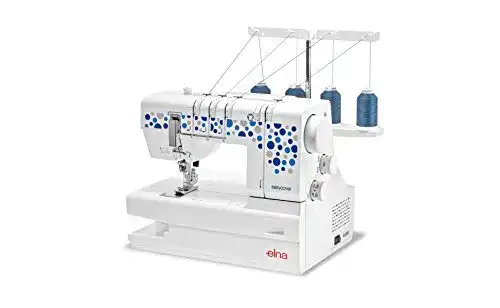 Coverlock Elna Freiarm Nähmaschine Modell easycover