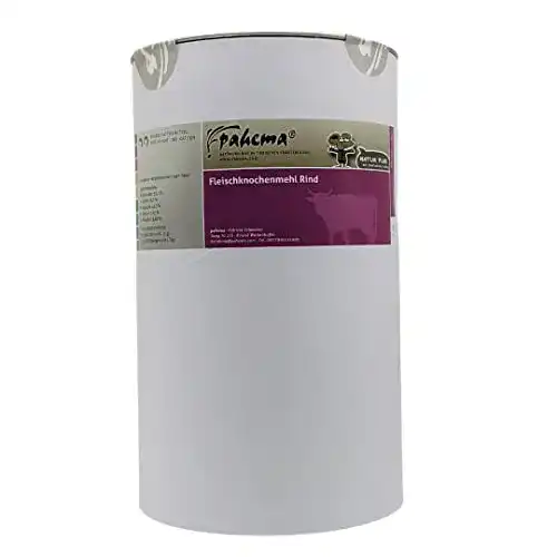Knochenmehl pahema Fleisch Rind – 100% Natur – Kalziumzusatz