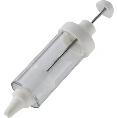 Gebäckpresse KAISER Classic Garnierspritze mit 5 Tüllen, 200 ml