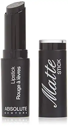 Schwarzer Lippenstift Absolute New York Matte Stick, black