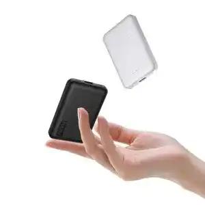 Powerbank 5.000 mAh Miady Power Bank Klein 5000mAh, 2 Stück