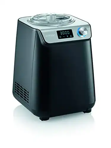 Eismaschine mit Kompressor SEVERIN Kompakt, Slim-Design