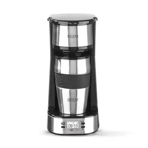 Beem-Kaffeemaschine BEEM THERMO 2 GO Single, Thermobecher