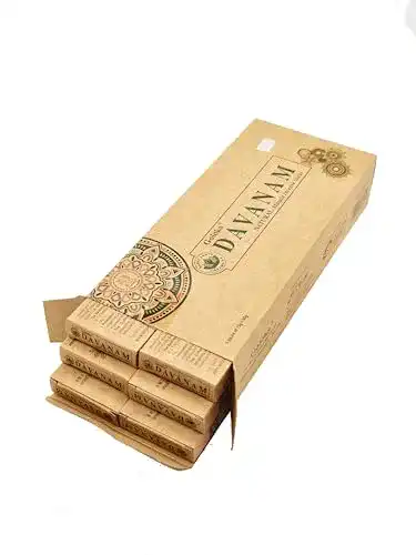 Goloka-Räucherstäbchen Goloka Davanam, 6 Schachteln, je 15 g