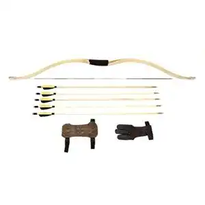 Reiterbogen RAGIM Custom Rechtshand 40 lbs 5 Mittelalterpfeilen