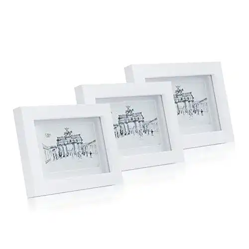 Bilderrahmen Classic by Casa Chic 13×18 cm, weiß