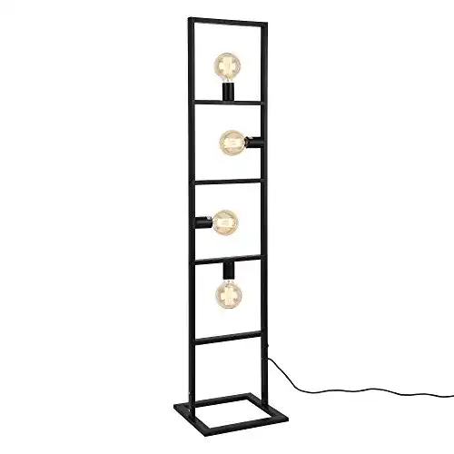 Stehlampe lux.pro Stehleuchte 4 x E27 max 60W Standleuchte