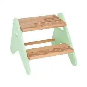 Tritthocker Kind B. spaces Stabiler aus Holz mit 2 Stufen