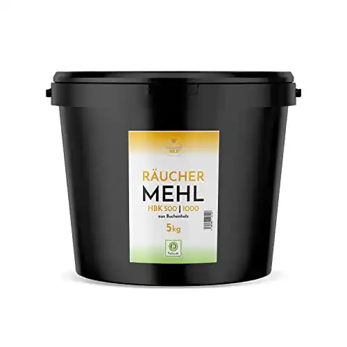 Räuchermehl fuduu.de Räuchergold HB 500/1000 Buche fein, 5kg