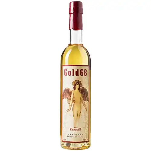 Absinth ALANDIA ohne Anis Gold68 | Kein lakritziger Geschmack