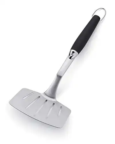 Grillwender Weber 6673, Edelstahl, Fischwender, großes Grillgut