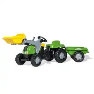 Trettraktor mit Anhänger Rolly Toys RollyKid-X (mit Frontlader