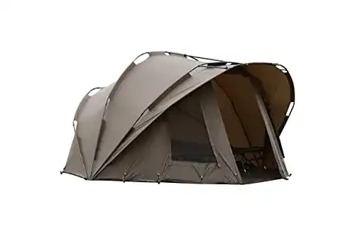 Angelzelt MK-Angelsport Fort Knox 3-4 Personen Dome Innenhöhe: 1.8m Zelt Karpfenzelt wasserfest