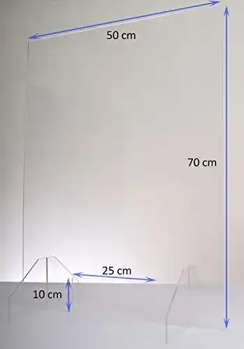 Die beste Spuckschutz 50x70 Queence | Hochwertiger Spuckschutz Acrylglas 2026 Test Bestseller Spuckschutz 50×70 Queence | Hochwertiger Spuckschutz Acrylglas