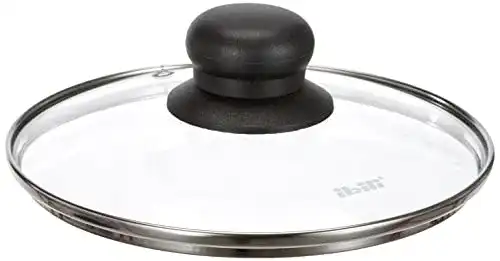Topfdeckel IBILI Glasdeckel Prisma, Edelstahl, 18 cm