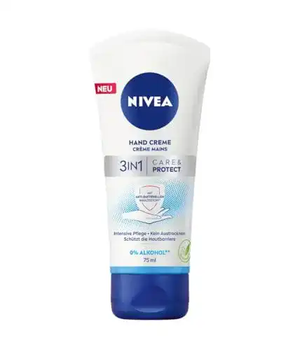 Nivea-Handcreme NIVEA 3in1 Care & Protect Hand Creme