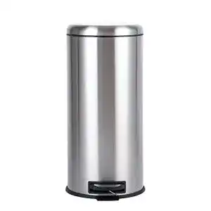 Tretmülleimer Amazon Basics Licensing, Rund, 30 l