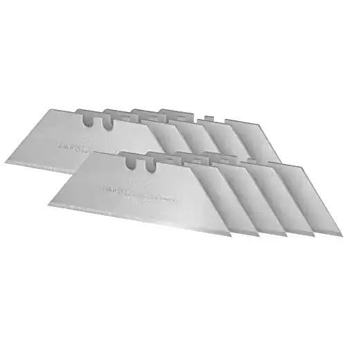Trapezklingen Stanley 1992 ohne Lochung, 62mm Klingenlänge
