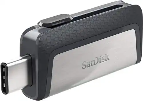USB-C-Stick (256GB) SanDisk Ultra Dual USB Type-C Laufwerk
