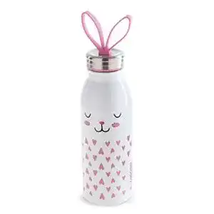 Aladdin-Trinkflasche Aladdin Zoo Thermavac, Edelstahl, Bunny