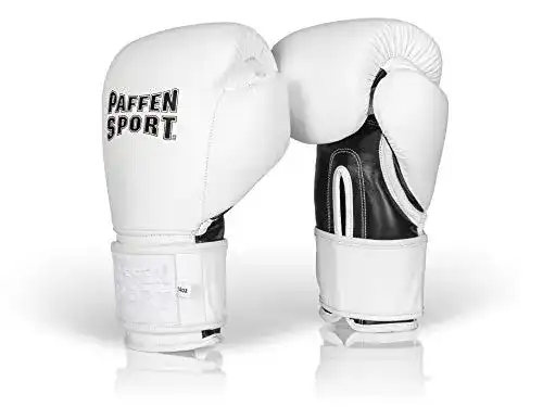 Boxhandschuhe Leder PAFFEN SPORT «PRO Klett» Boxhandschuhe