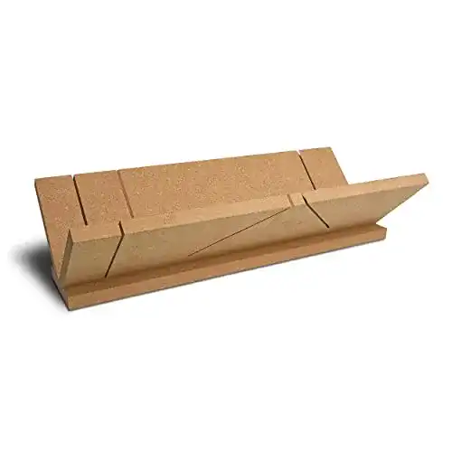 Gehrungslade Decosa MDF, braun, 1 Stück