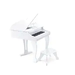 Kinderklavier Hape E0338 Luxusflügel, weiß