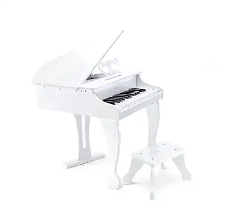 Kinderklavier Hape E0338 Luxusflügel, weiß