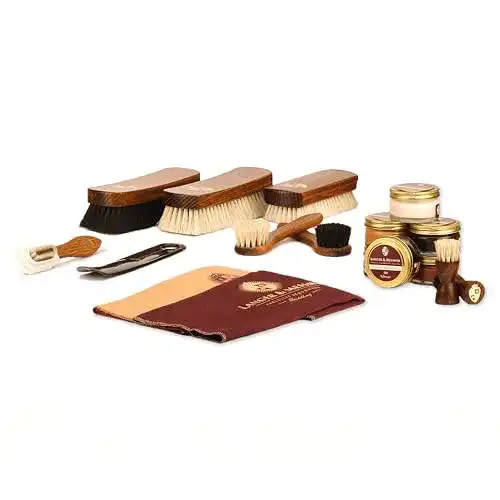 Schuhputzset Langer & Messmer EXKLUSIVE SCHUHMODE