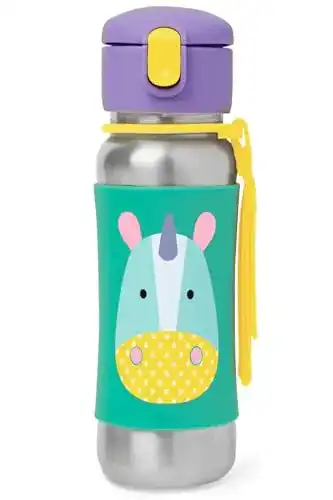 Trinkflasche für Kinder SKIP HOP Trinkflasche, Edelstahl