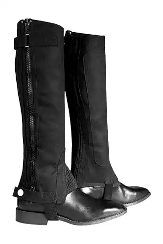 Reitchaps HORZE Amara Mini Chaps Damen – Black(BL) – XS