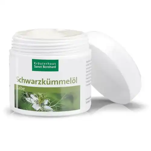 Die beste Schwarzkümmelöl-Salbe Kräuterhaus Sanct Bernhard 100 ml 2026 Test Bestseller Schwarzkümmelöl-Salbe Kräuterhaus Sanct Bernhard 100 ml