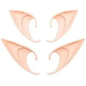 Elfenohren BigCheer 2 Paar Latex Ohren Spitzohren