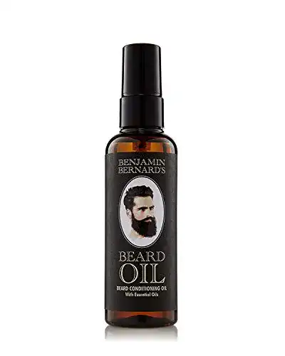 Bartwuchsmittel Benjamin Bernard Bartöl, leicht parfümiert, 100 ml