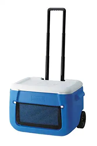 Kühlbox mit Rollen Coleman Passive Kühlbox 50 QT Poly-lite