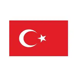 Türkei-Flagge TrendClub100 ® Fahne Flagge „Türkei Turkey TR“